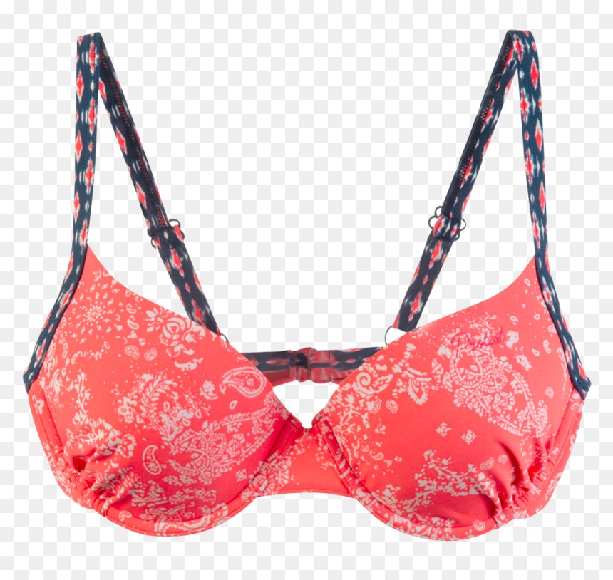 Protest Rodyand D-cup Bikini Top Women Pink Flirt - Lingerie Top, HD Png Download - bikini top png