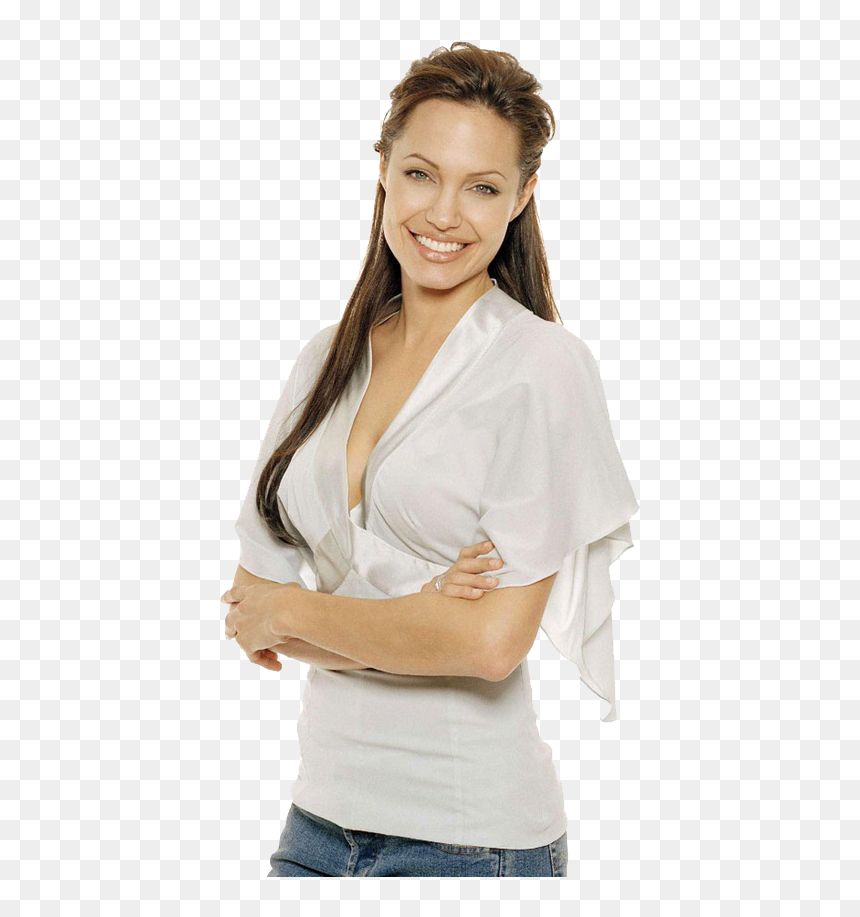 Angelina Jolie Png File - Angelina Jolie In The Bed, Transparent Png - angelina jolie png