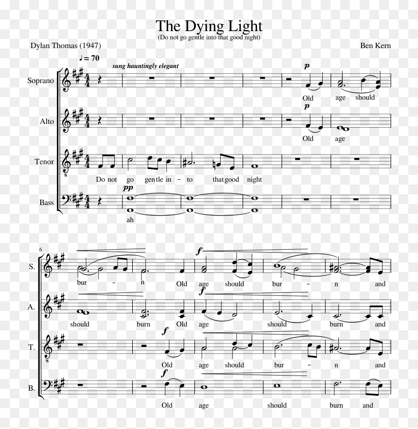 Coldplay Sheet Music Kingdom Come, HD Png Download - dying light png