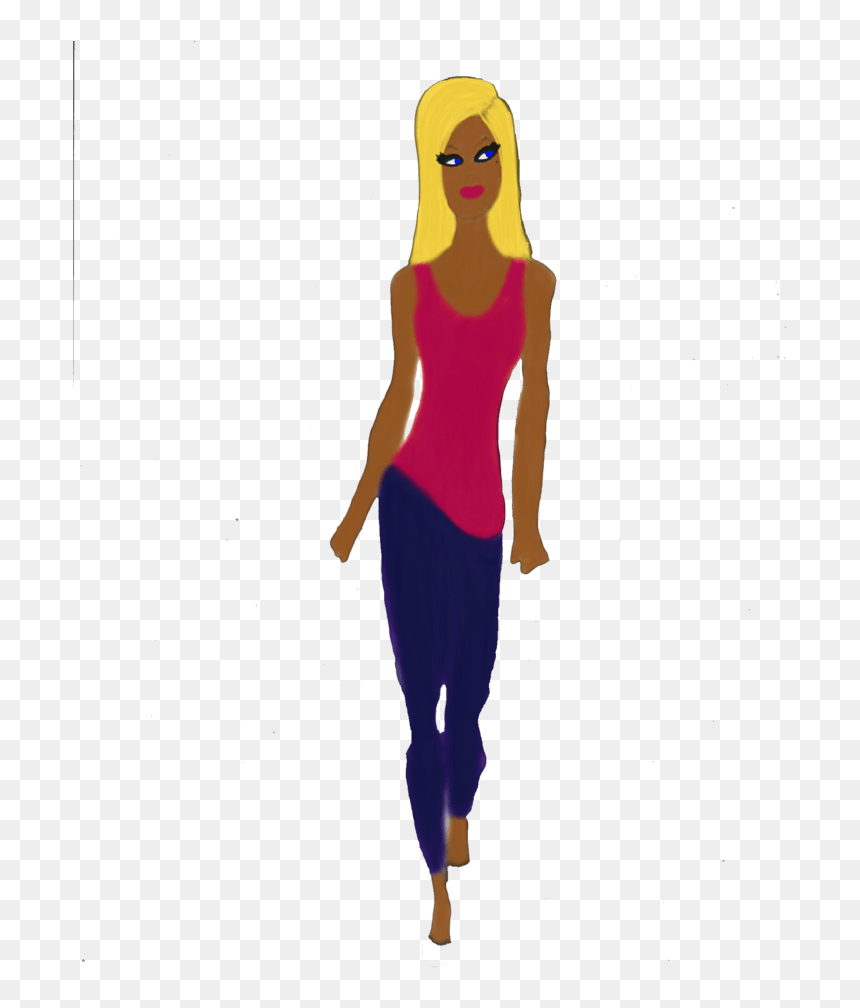 Juvale Pretty Girl - Cartoon, HD Png Download - pretty girl png