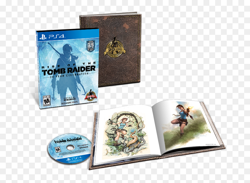 Tomb Raider 20 Anniversary , Png Download - Rise Of The Tomb Raider 20 Year Celebration Ps4, Transparent Png - rise of the tomb raider png