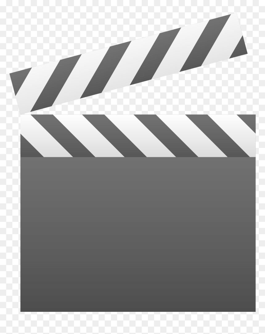 Drawing Clapboard Clipart - Video Clipper, HD Png Download - clipboard clipart png