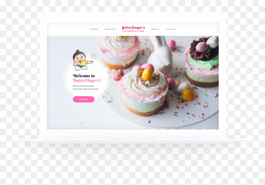 Butterfingers Websiet Development - Easter Baking, HD Png Download - butterfinger png