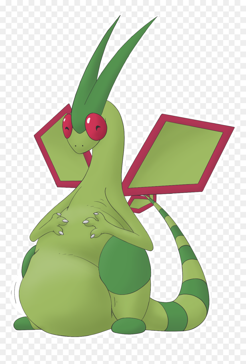 Just A Full Flygon - Cartoon, HD Png Download - flygon png