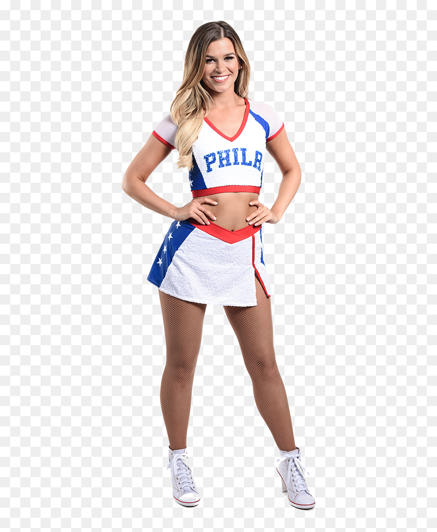 Sixers Dancer Danielle, HD Png Download - joel embiid png