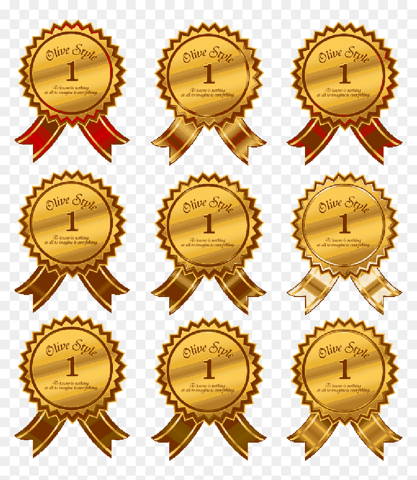Ribbon, Badge, Accolade, Prize, Award, Winner, Win - Award, HD Png Download - winner ribbon png