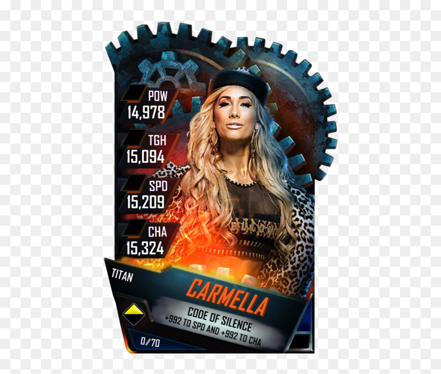 Wwe Supercard Alexa Bliss Titan, HD Png Download - wwe carmella png