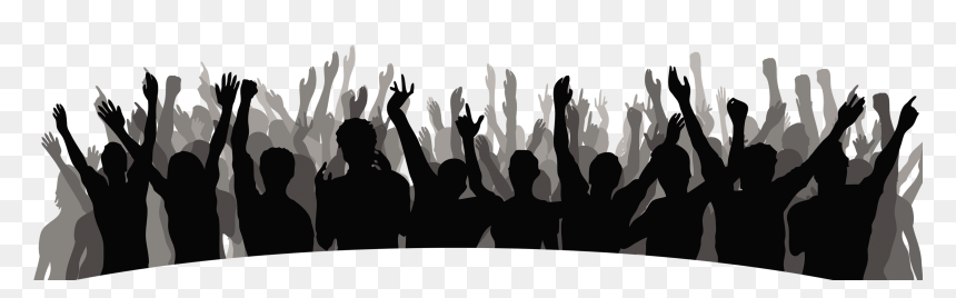 Party Nightclub Flyer Template, HD Png Download - party silhouette png