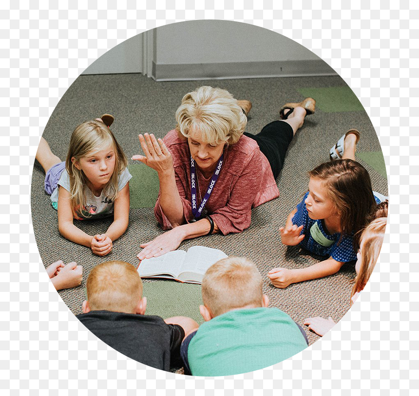 Block2 - Fun, HD Png Download - kids sitting png