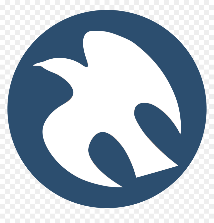 Mission Initiatives Blue Dove Circle - Ville De Saint Etienne, HD Png Download - christian dove png