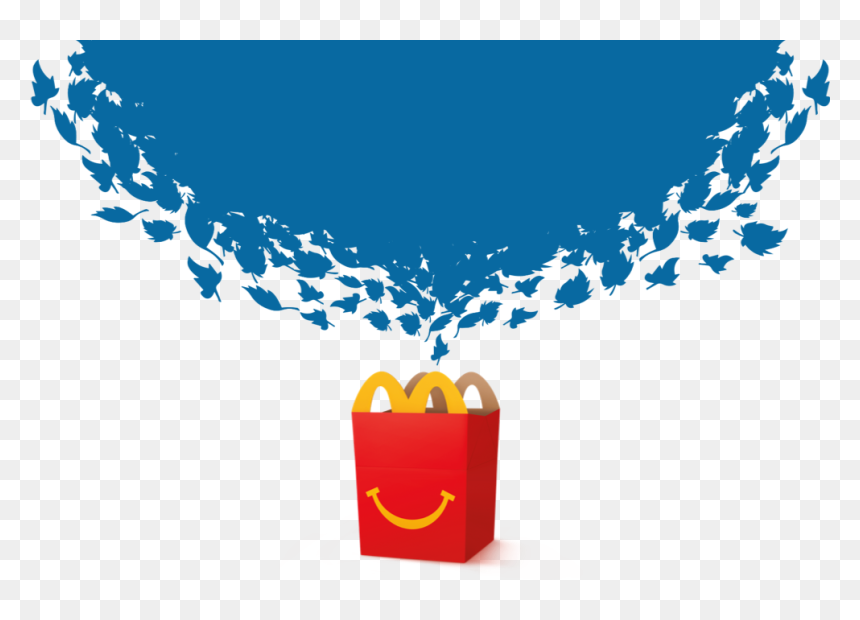 Mcdonalds Happy Meal Schleich - Mcdonalds Happy Meal Box Open, HD Png Download - happy meal png