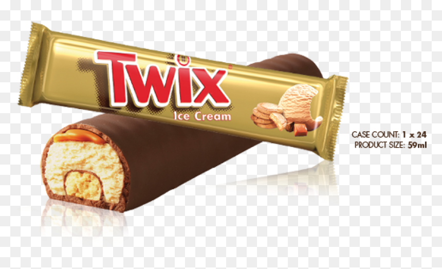 Click Image For Gallery - Snickers & Twix Ice Cream Bars, HD Png Download - twix png