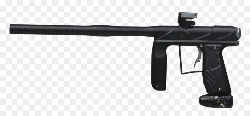 Empire Axe Pro Paintball Gun - Black And Blue Paintball Gun, HD Png Download - paintball gun png