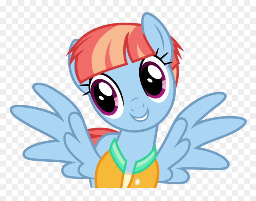 Windy Clipart Swirl - Rainbow Dash My Little Pony, HD Png Download - wind swirl png