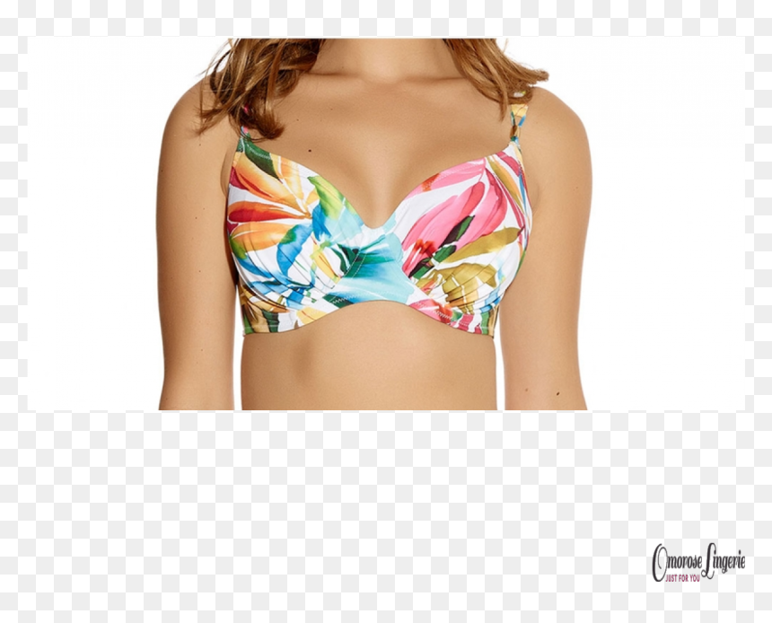 Fantasie Boca Chica U/w Gathered Full Cup Bikini Top - Bikini, HD Png Download - bikini top png