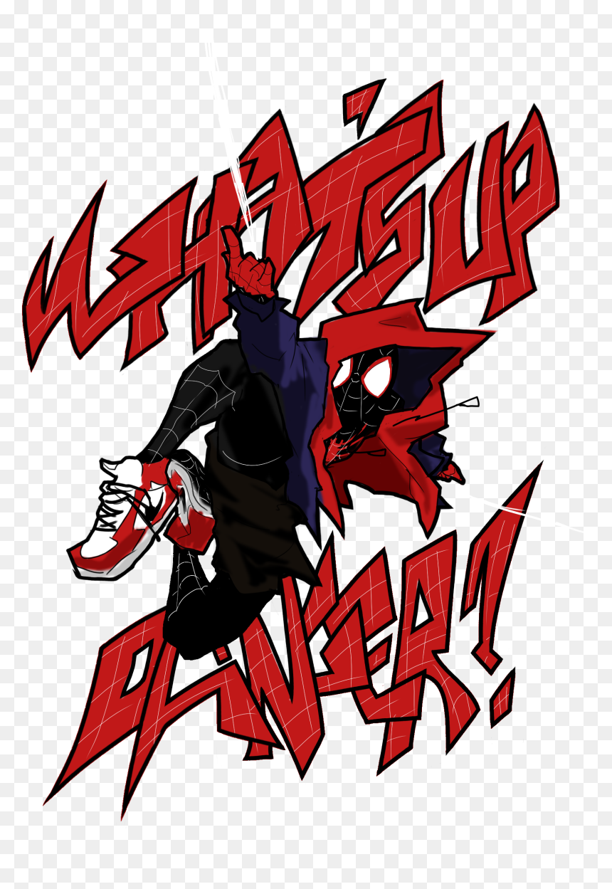 Illustration , Png Download - What's Up Danger Miles Morales, Transparent Png - miles morales png