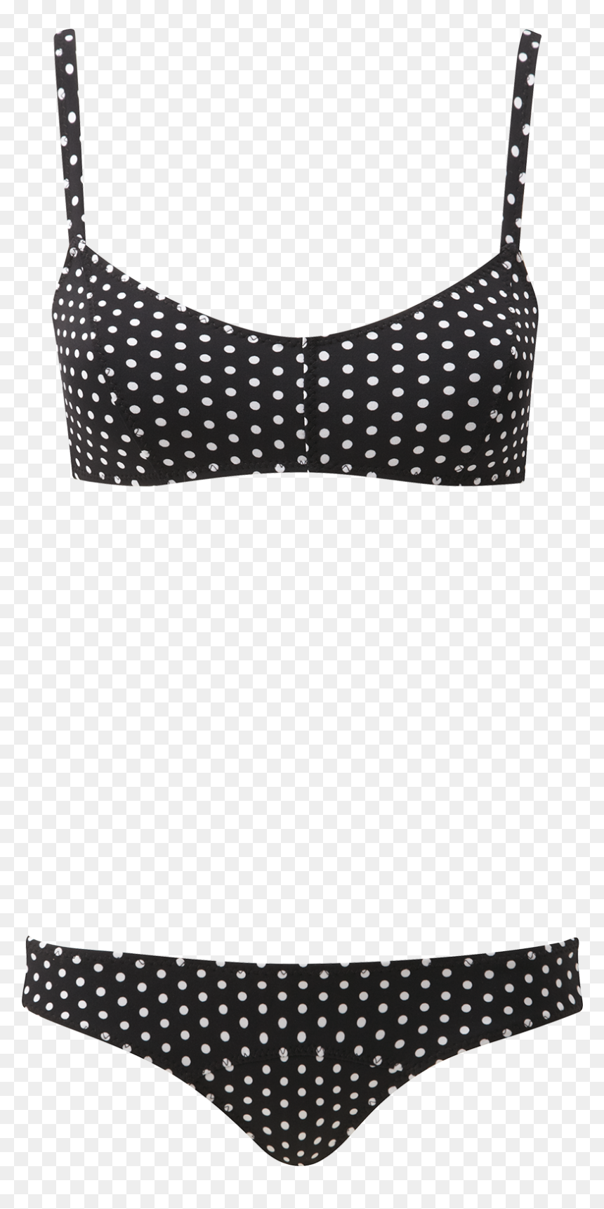 Transparent Polka Dots Png - Polka Dot, Png Download - bikini top png