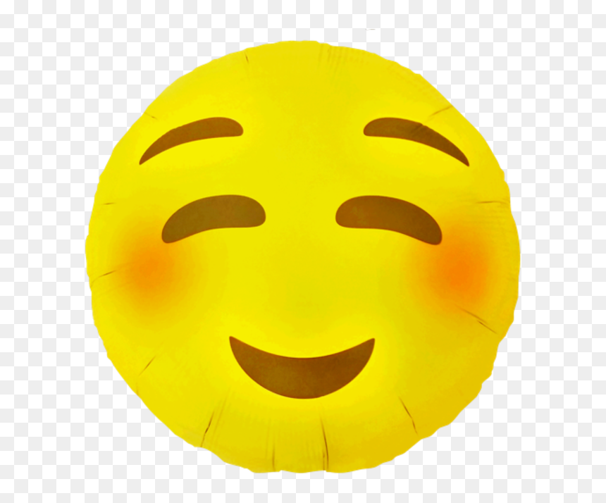 Emoji Blushing , Pakket - Balloon, HD Png Download - blushing emoji png