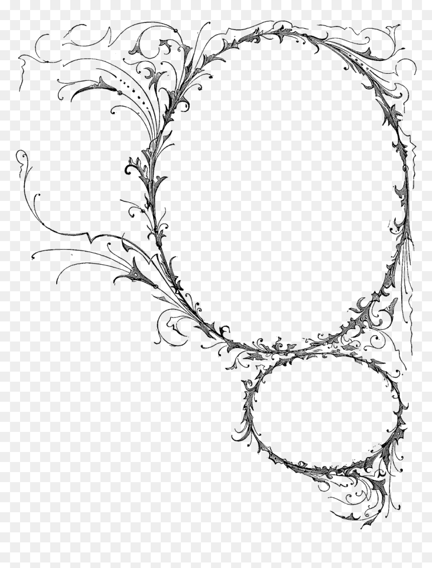 Aren"t These Just Astoundingly Beautiful Circle Frame - Free Christmas Clip Art, HD Png Download - line frame png