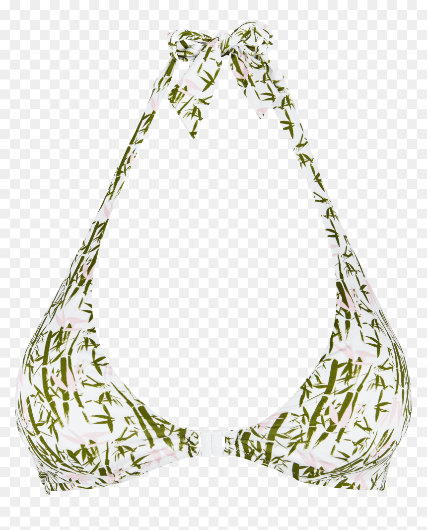 Women Front Closure Bikini Top Bamboo Song - Front Closure Bikini Top, HD Png Download - bikini top png