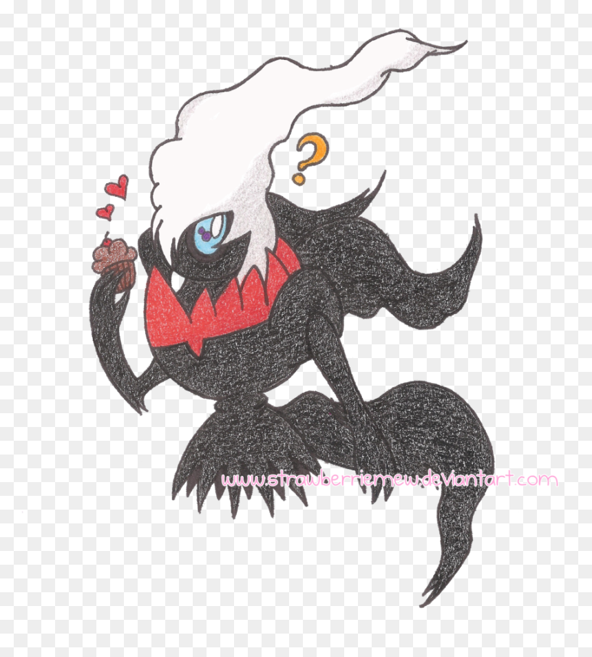 Darkrai Drawing Chibi - Drawing, HD Png Download - darkrai png