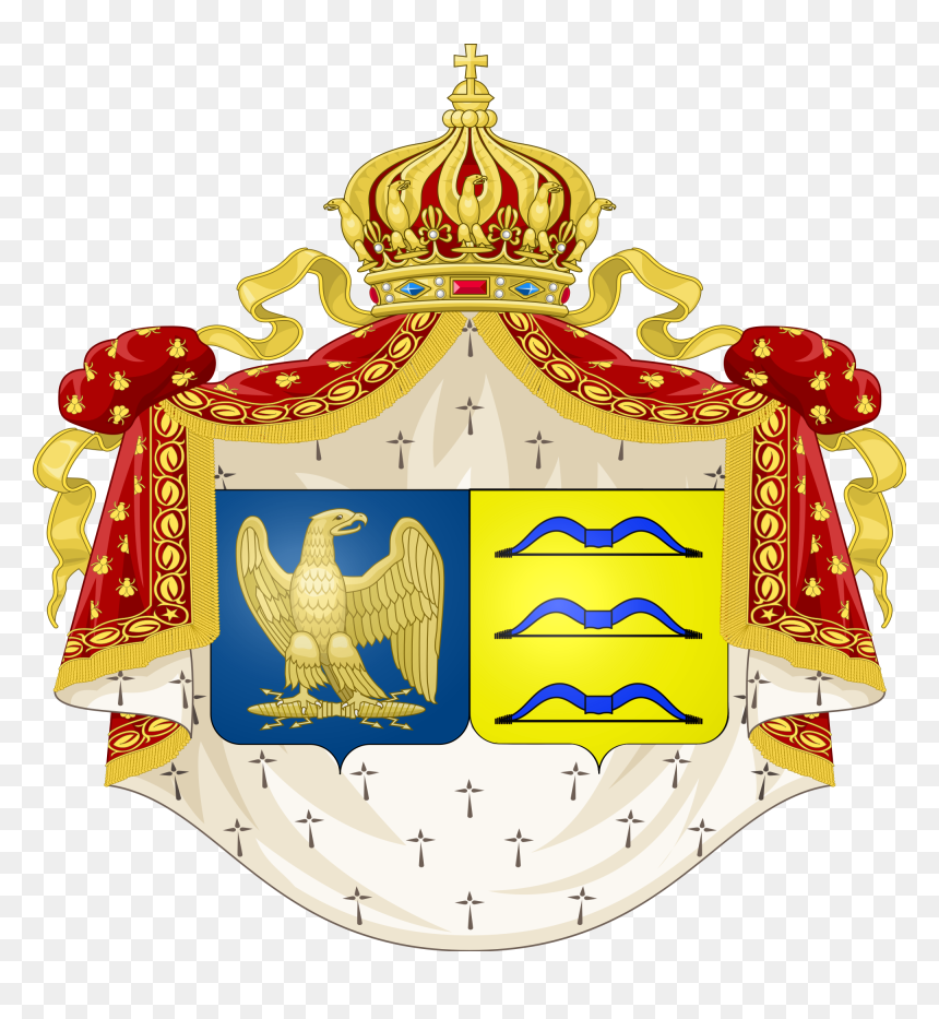 Blason D"olympia Von Arco Zinneberg - French Imperial Coat Of Arms, HD Png Download - arco png