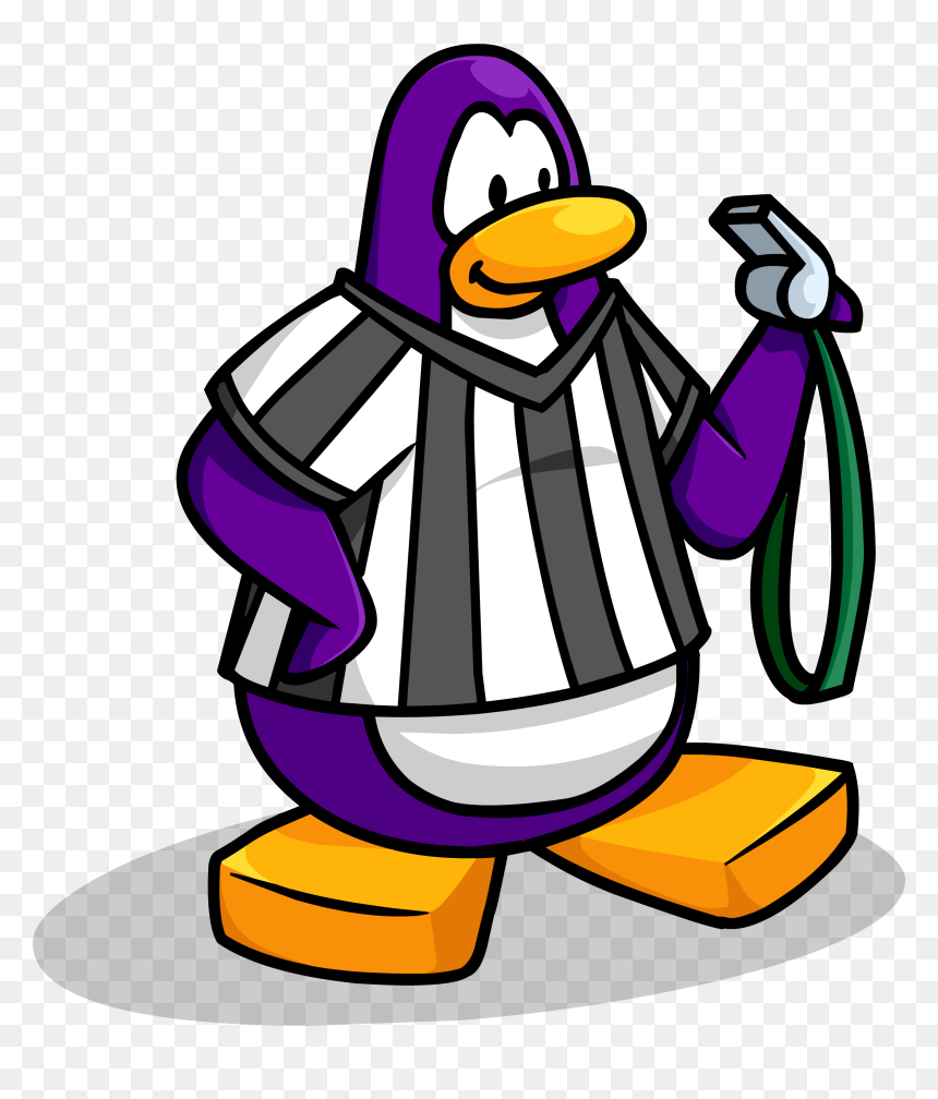 Club Penguin Rewritten Wiki - Referee Club Penguin Png, Transparent Png - jeff goldblum png