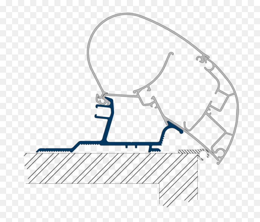 Roof Awning Adapter - Adaptadores De Toldo Dometic Pr 2000, HD Png Download - awning png