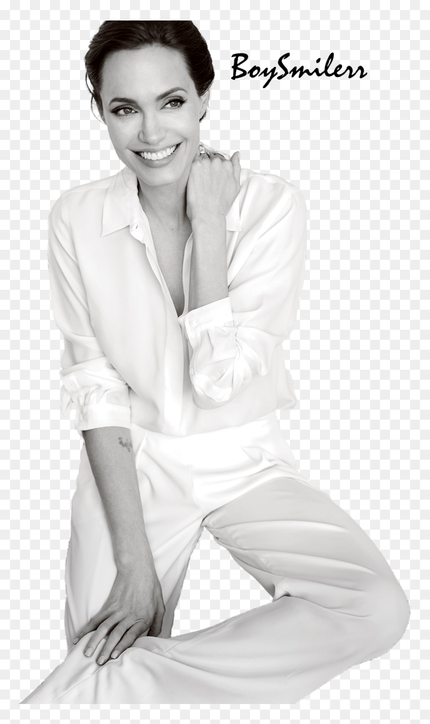 Angelina Jolie Png Transparent Image - Angelina Jolie In Camicia, Png Download - angelina jolie png