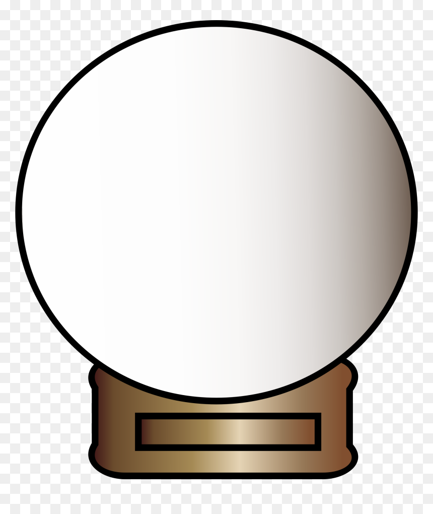 Empty Snow Globe Clip Arts - Empty Snowglobe Clip Art, HD Png Download - empty snow globe png