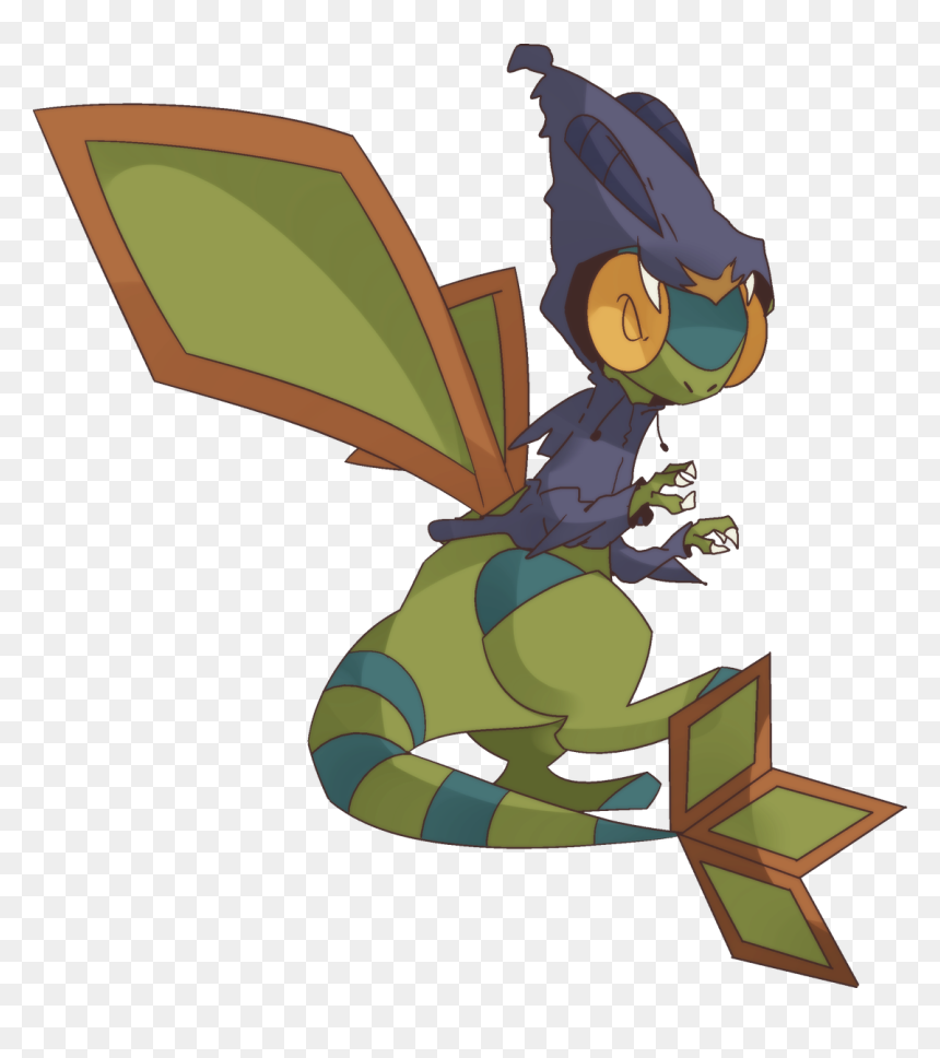 Autobottesla On Twitter - Garchomp, HD Png Download - flygon png