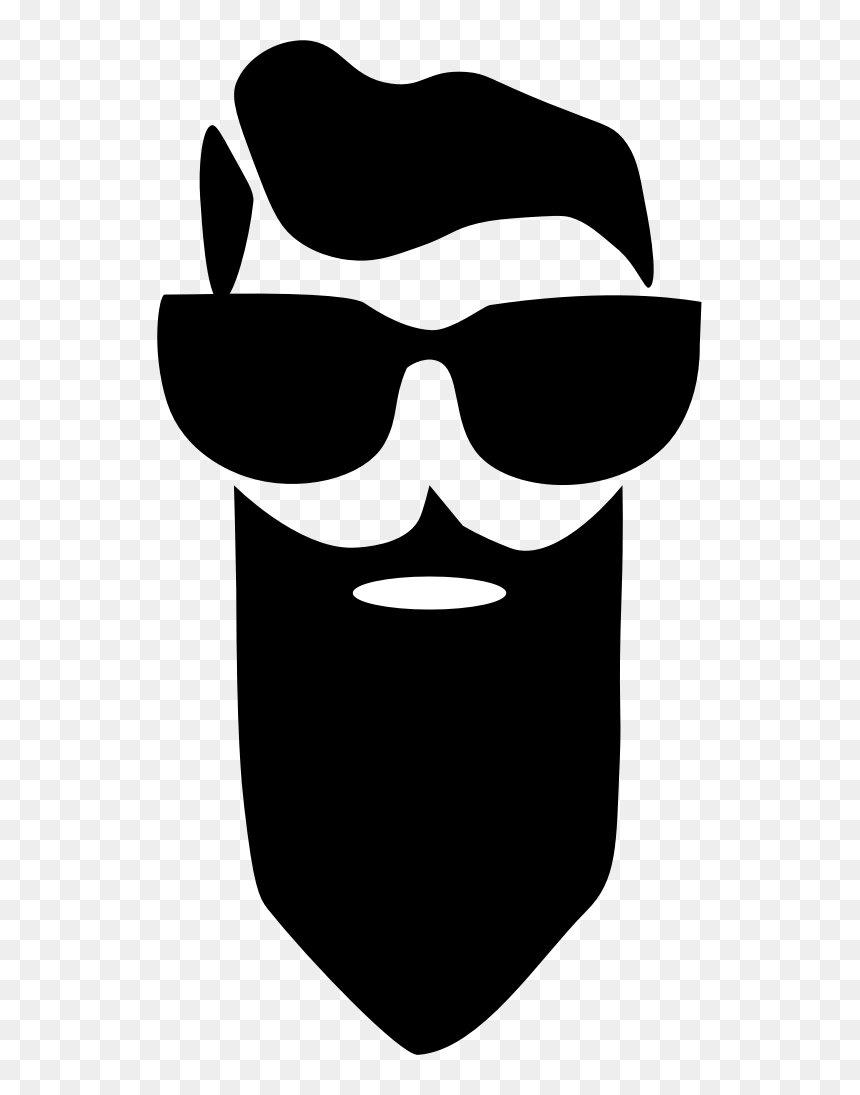 Sunglasses Clipart Bearded Man - November No Shave The Game, HD Png Download - bearded dragon png