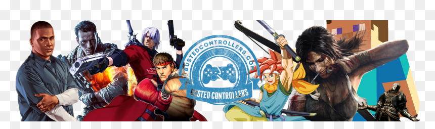 Bustedcontrollers - Com - Cartoon, HD Png Download - rise of the tomb raider png