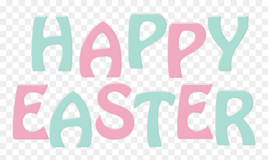 Happy Easter Png Pic - Happy Easter The Word, Transparent Png - happy easter banner png
