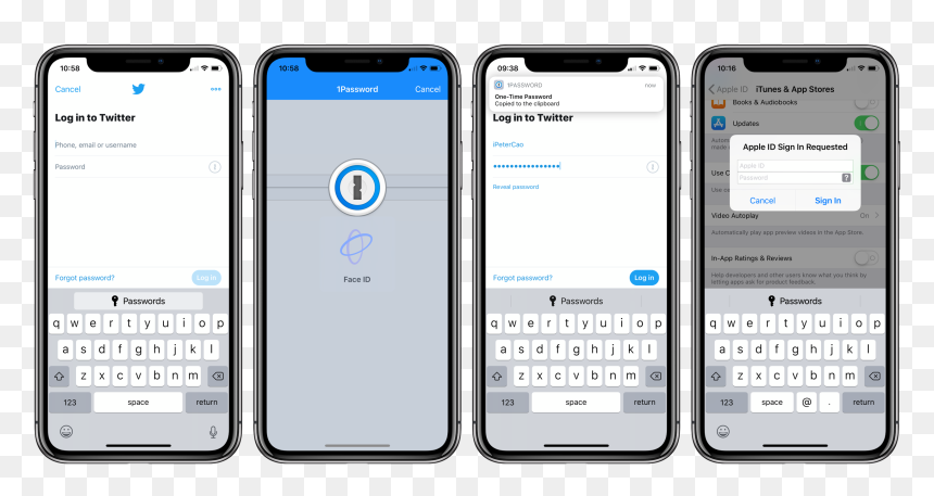 Ios Password Autofill, HD Png Download - iphone hand png