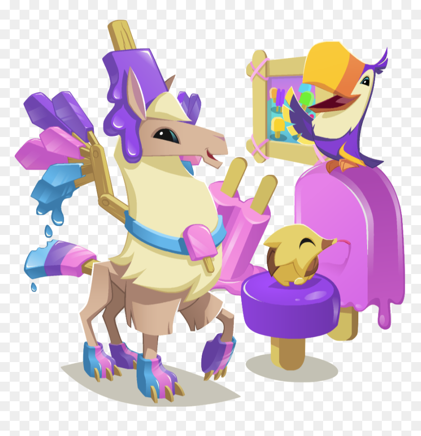 Animal Jam Enchanted Eagel, HD Png Download - barry bee benson png