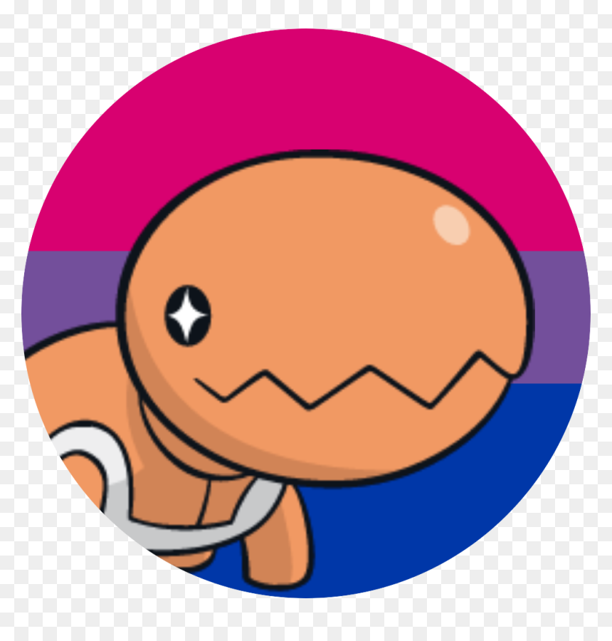 Trapinch Vibrava Flygon Bi Pride Icon Round Icon Prideful - Trapinch Pokemon, HD Png Download - flygon png