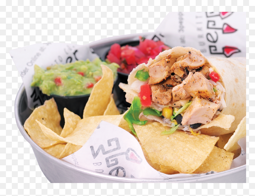 3 Pepper Burrito Vegan, HD Png Download - chipotle burrito png