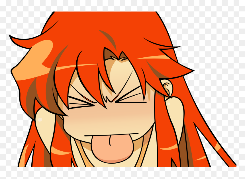 Transparent Background Anime Head , Png Download - Gurren Lagann, Png Download - anime head png
