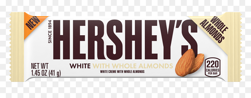 Hershey Blanco Con Almendras, HD Png Download - hershey bar png