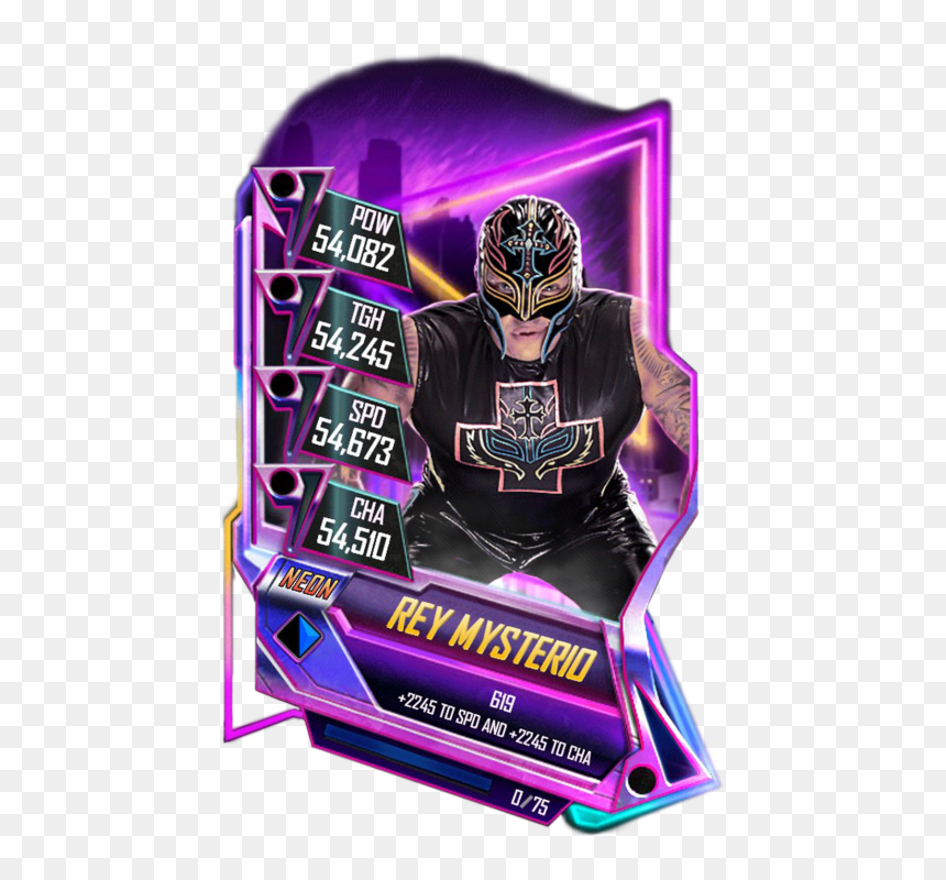 Becky Lynch Wwe Supercard, HD Png Download - rey mysterio png