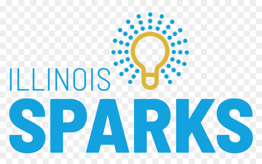 Illinios Sparks - Radial Pattern Dots, HD Png Download - electric sparks png