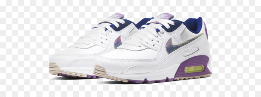 Nike Air Max 90 Easter, HD Png Download - white swoosh png