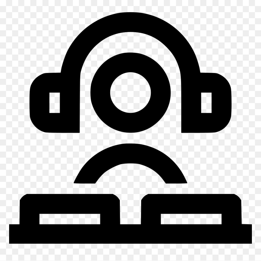 Dj Booth - Dj Booth Dj Icoon, HD Png Download - dj booth png