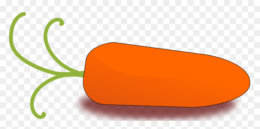 Little Carrot Svg File - Baby Carrot Clipart, HD Png Download - carrot clipart png
