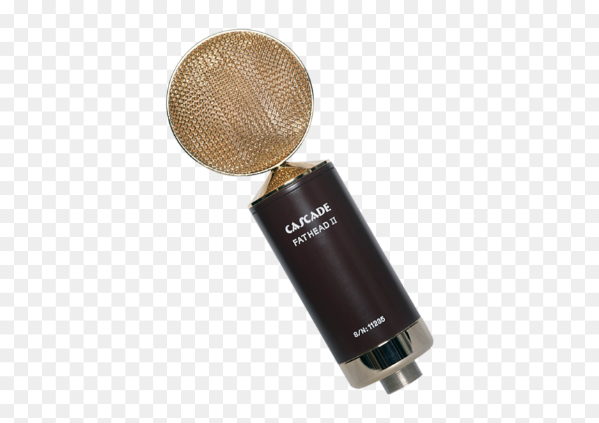 Fat Head Ii Short Ribbon Microphone Product Photo - Electronics, HD Png Download - golden microphone png