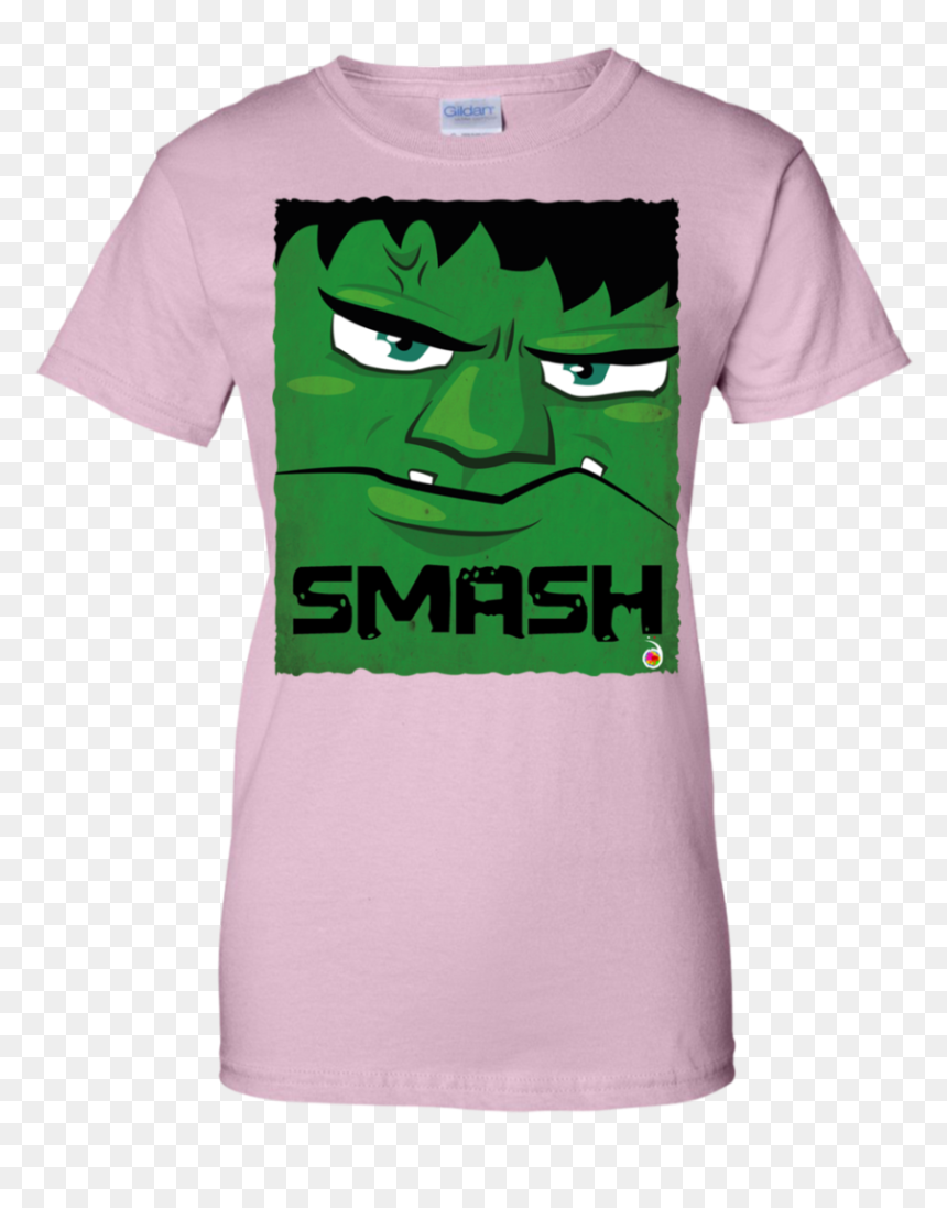 Hulk Smash Green T Shirt & Hoodie - Cartoon, HD Png Download - hulk smash png