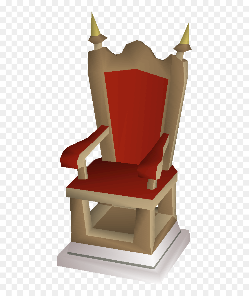 Old School Runescape Wiki - Throne, HD Png Download - throne chair png