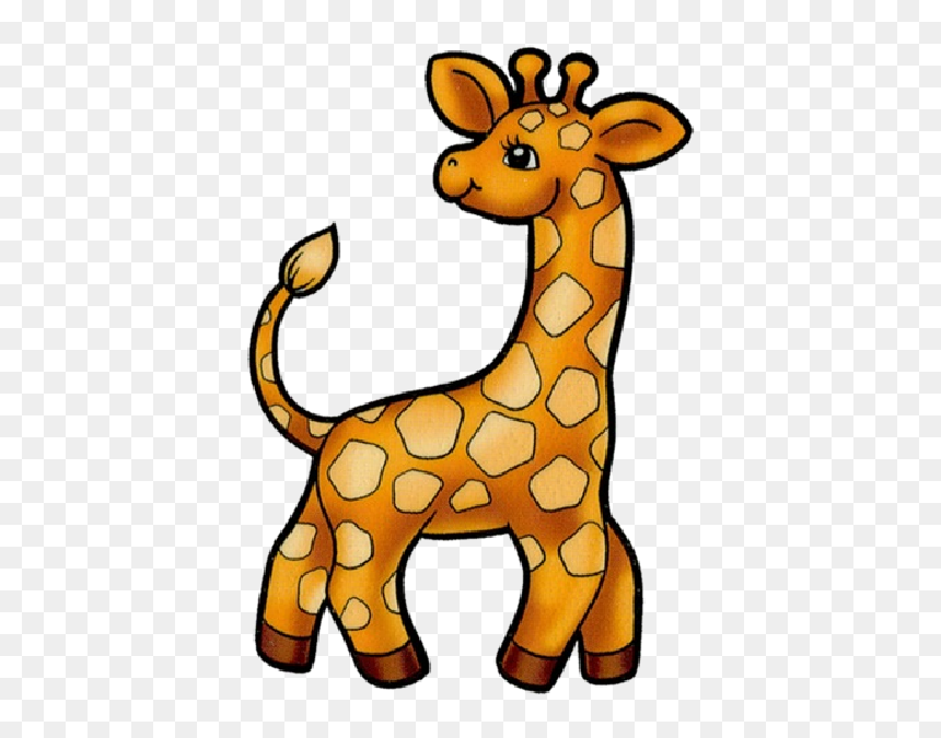 Baby Giraffe Pictures Images Clip Art - Жираф Картинки Для Детей, HD Png Download - baby giraffe png