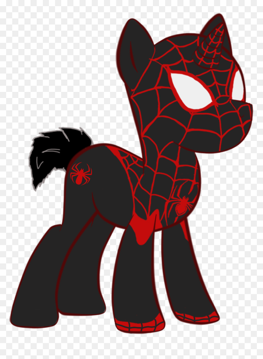 Clip Art Freeuse And Magic Mane Miles Morales By Edcom - Miles Morales Pony, HD Png Download - miles morales png